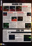 Scan of the walkthrough of Quake II published in the magazine N64 33, page 3