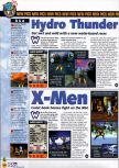 Scan of the preview of Hydro Thunder published in the magazine N64 36, page 1