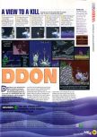Scan of the review of Worms Armageddon published in the magazine N64 36, page 2