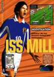 Scan of the preview of International Superstar Soccer 2000 published in the magazine N64 37, page 3