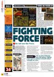 Scan of the review of Fighting Force 64 published in the magazine N64 37, page 1
