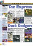 Scan of the preview of Taz Express published in the magazine N64 38, page 1
