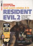 Scan of the walkthrough of Resident Evil 2 published in the magazine N64 38, page 1