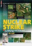 Scan of the review of Nuclear Strike 64 published in the magazine N64 39, page 1