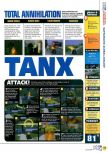 Scan of the review of Battletanx: Global Assault published in the magazine N64 40, page 2