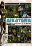 Scan du test de Daikatana paru dans le magazine N64 41, page 1