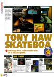 Scan of the review of Tony Hawk's Skateboarding published in the magazine N64 41, page 1