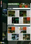 Scan of the review of Perfect Dark published in the magazine N64 42, page 10