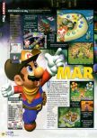 Scan of the review of Mario Party 2 published in the magazine N64 42, page 1
