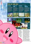 Scan of the review of Kirby 64: The Crystal Shards published in the magazine N64 42, page 3