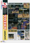 Scan of the review of NBA Courtside 2 featuring Kobe Bryant published in the magazine N64 44, page 1