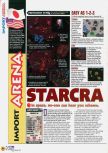 Scan of the review of Starcraft 64 published in the magazine N64 45, page 1