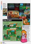 Scan of the review of Paper Mario published in the magazine N64 47, page 3