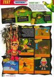 Scan of the review of Banjo-Kazooie published in the magazine Le Magazine Officiel Nintendo 07, page 5