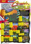 Scan of the review of Cruis'n World published in the magazine Le Magazine Officiel Nintendo 07, page 1