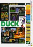 Scan of the review of Donald Duck: Quack Attack published in the magazine N64 49, page 2