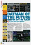 Scan of the review of Batman of the Future: Return of the Joker published in the magazine N64 49, page 1