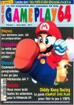 Scan de la couverture du magazine Gameplay 64  HS1