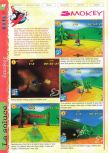 Scan of the walkthrough of Diddy Kong Racing published in the magazine Gameplay 64 HS1, page 24