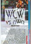 Scan of the walkthrough of WCW vs. NWO: World Tour published in the magazine Gameplay 64 HS2, page 1