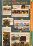 Scan of the walkthrough of Super Mario 64 published in the magazine Gameplay 64 HS2, page 9