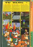 Scan de la soluce de Super Mario 64 paru dans le magazine Gameplay 64 HS2, page 21