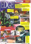 Scan du test de Knife Edge paru dans le magazine Le Magazine Officiel Nintendo 11, page 2