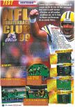 Scan of the review of NFL Quarterback Club '99 published in the magazine Le Magazine Officiel Nintendo 11, page 1