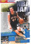 Scan du test de NBA Jam '99 paru dans le magazine Le Magazine Officiel Nintendo 11, page 1