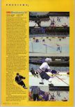 Scan of the preview of NHL Breakaway 98 published in the magazine N64 Gamer 02, page 1