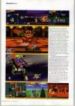 Scan of the review of Mischief Makers published in the magazine N64 Gamer 02, page 3