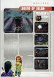 Scan of the preview of The Legend Of Zelda: Majora's Mask published in the magazine N64 Gamer 30, page 1