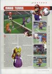 Scan of the preview of Mario Tennis published in the magazine N64 Gamer 30, page 1