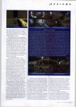 Scan of the review of Perfect Dark published in the magazine N64 Gamer 30, page 9