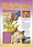 Scan of the walkthrough of Pokemon Stadium published in the magazine N64 Gamer 30, page 1