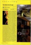 Scan of the preview of 007: The World is not Enough published in the magazine N64 Gamer 34, page 1