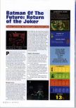 Scan du test de Batman of the Future: Return of the Joker paru dans le magazine N64 Gamer 34, page 1