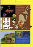Scan of the preview of Taz Express published in the magazine N64 Gamer 28, page 6