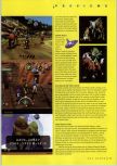 Scan of the preview of The Legend Of Zelda: Majora's Mask published in the magazine N64 Gamer 28, page 7