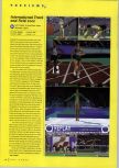 Scan of the preview of International Track & Field 2000 published in the magazine N64 Gamer 28, page 4