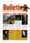Scan of the preview of 007: The World is not Enough published in the magazine N64 Gamer 28, page 1