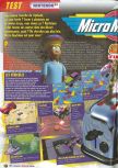 Scan of the review of Micro Machines 64 Turbo published in the magazine Le Magazine Officiel Nintendo 13, page 1