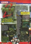 Scan of the walkthrough of  published in the magazine Le Magazine Officiel Nintendo 13, page 1