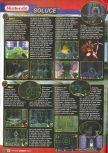 Scan of the walkthrough of  published in the magazine Le Magazine Officiel Nintendo 13, page 9