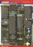 Scan of the walkthrough of  published in the magazine Le Magazine Officiel Nintendo 13, page 11