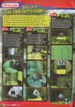 Scan of the walkthrough of  published in the magazine Le Magazine Officiel Nintendo 13, page 17
