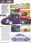 Scan of the preview of Beetle Adventure Racing published in the magazine Le Magazine Officiel Nintendo 13, page 1