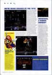 Scan of the preview of Space Invaders published in the magazine N64 Gamer 17, page 1