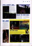 Scan of the preview of NBA Jam 2000 published in the magazine N64 Gamer 17, page 1