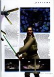 Scan of the review of Star Wars: Episode I: Racer published in the magazine N64 Gamer 17, page 2